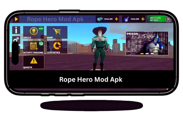 About Rope Hero application