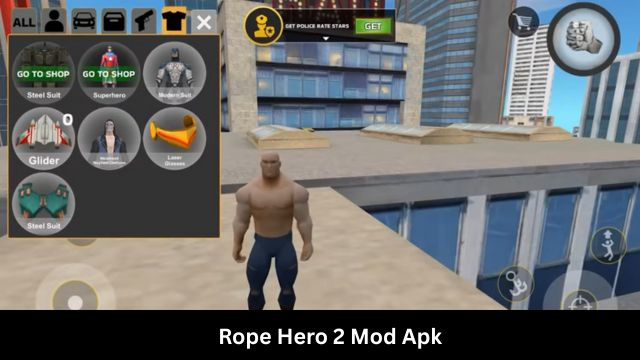 What is Rope hero 2 mod apk