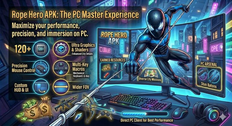 Rope Hero for PC
