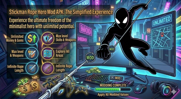 Stickman Rope Hero Mod APK